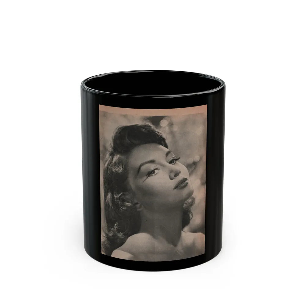 Janette Scott #60 - Life Story+Glamour Photos #38 Fans Star Library - Glamour Photo #7 (Vintage Female Icon) Black Coffee Mug-11oz-Go Mug Yourself