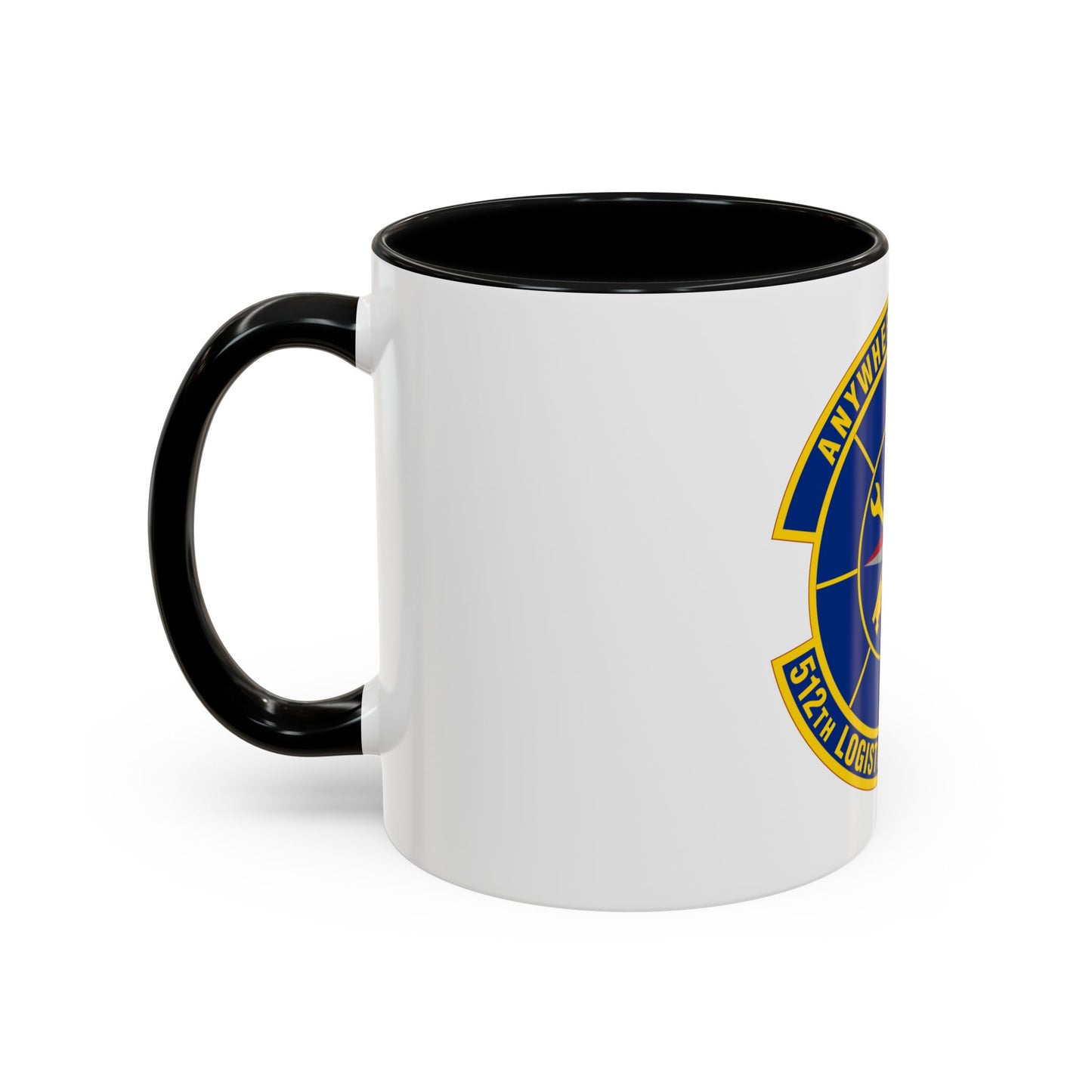 512 Logistics Readiness Squadron AFRC (U.S. Air Force) Accent Coffee Mug