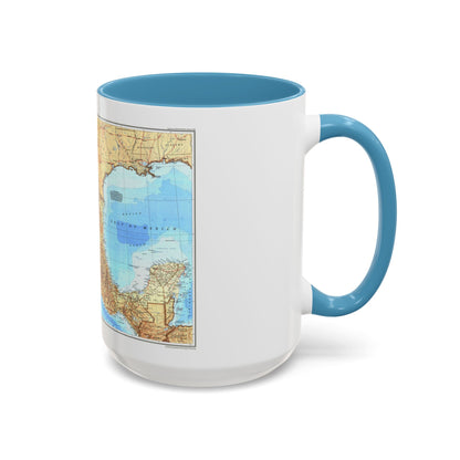 North America - Mexico (1994) (Map) Accent Coffee Mug