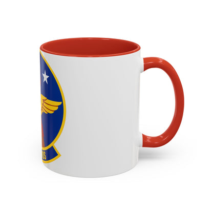 621 Air Mobility Operations Squadron AMC (U.S. Air Force) Accent Coffee Mug