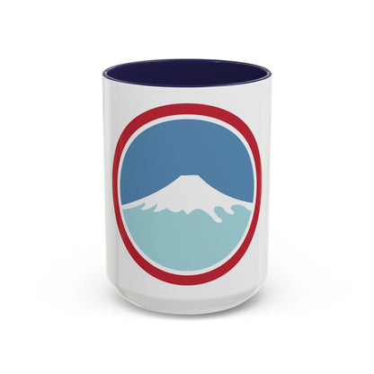 United States Japan Shoulder sleeve insignia (U.S. Army) Accent Coffee Mug