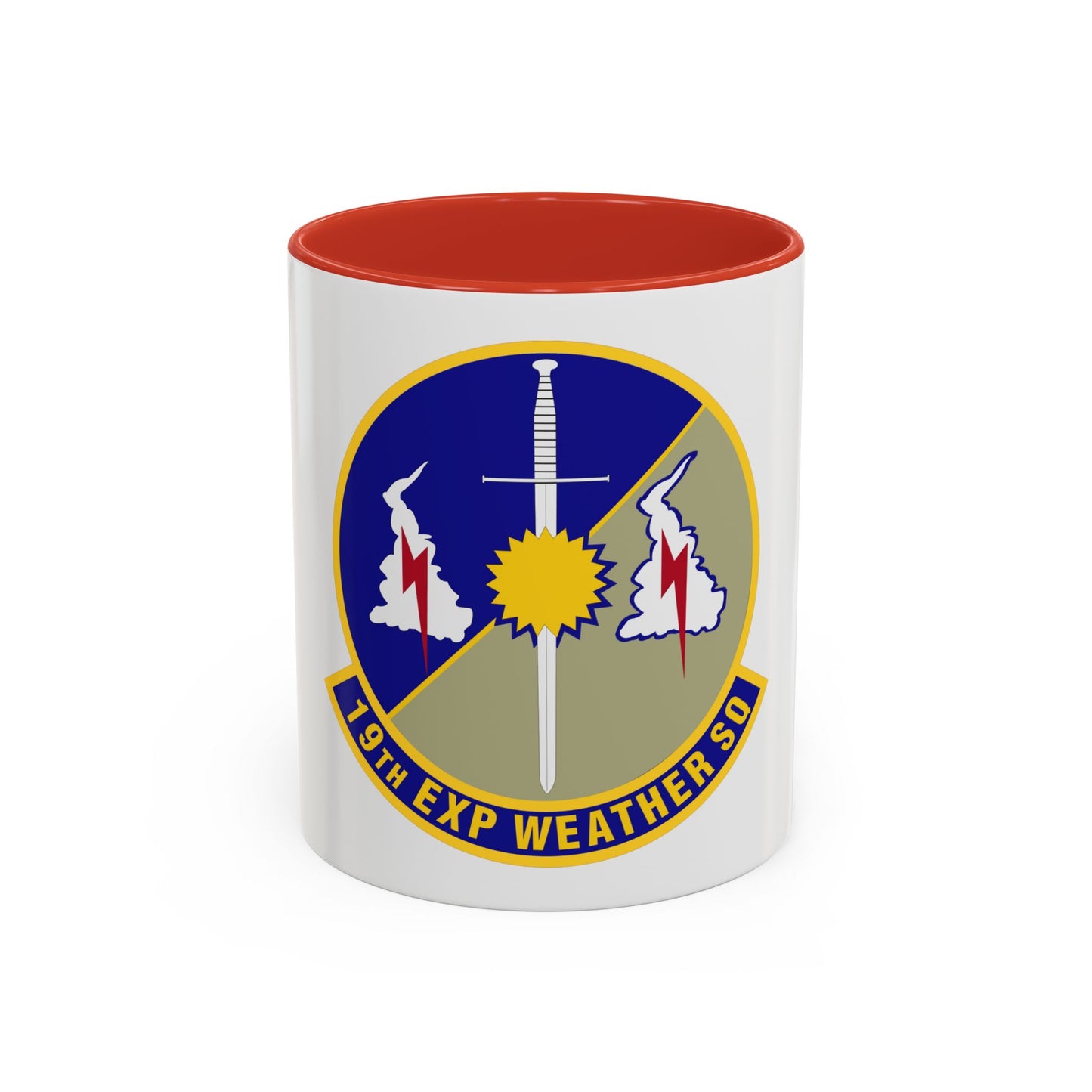 19th Expeditionary Weather Squadron (U.S. Air Force) Accent Coffee Mug