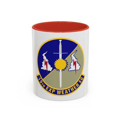 19th Expeditionary Weather Squadron (U.S. Air Force) Accent Coffee Mug