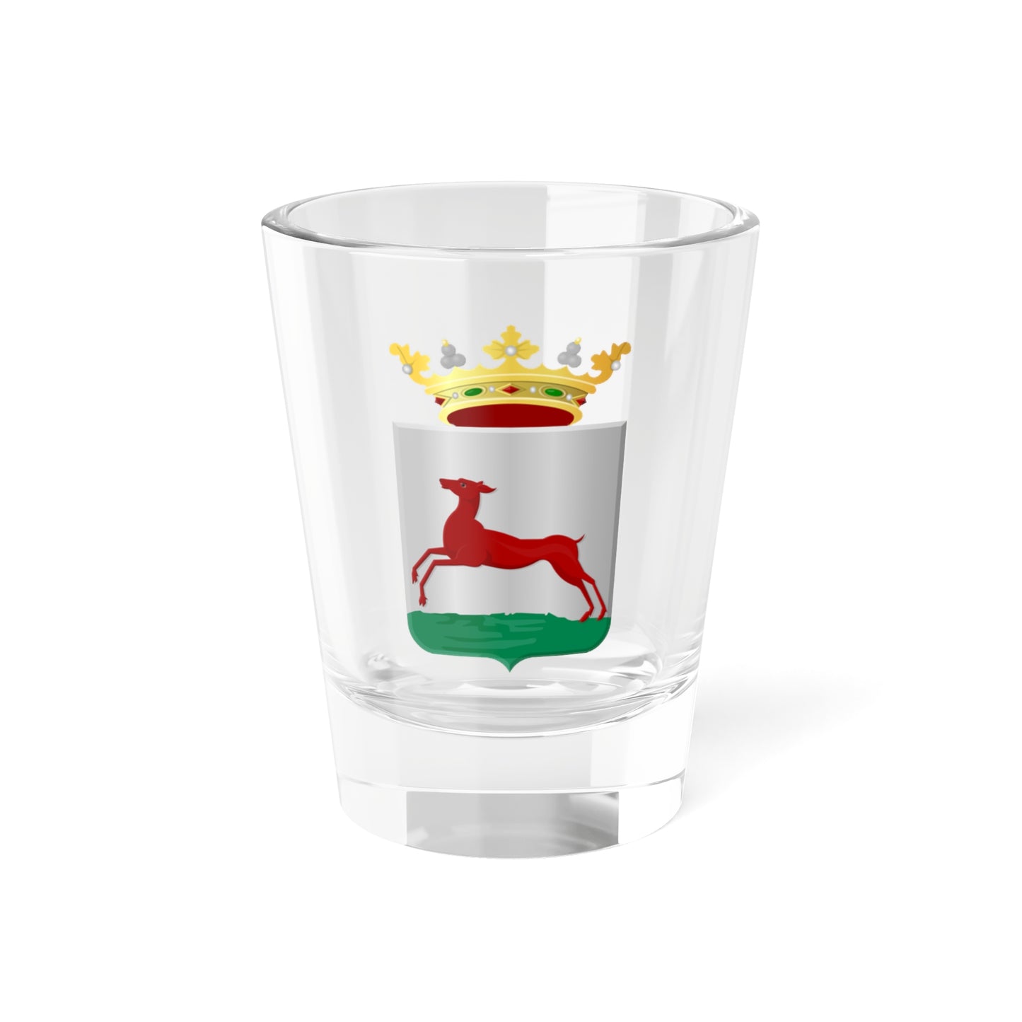 Hindeloopen wapen (Netherlands) (Coat of Arms) Shot Glass 1.5oz