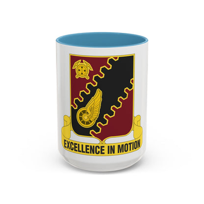 220th Transportation Battalion (U.S. Army) Accent Coffee Mug