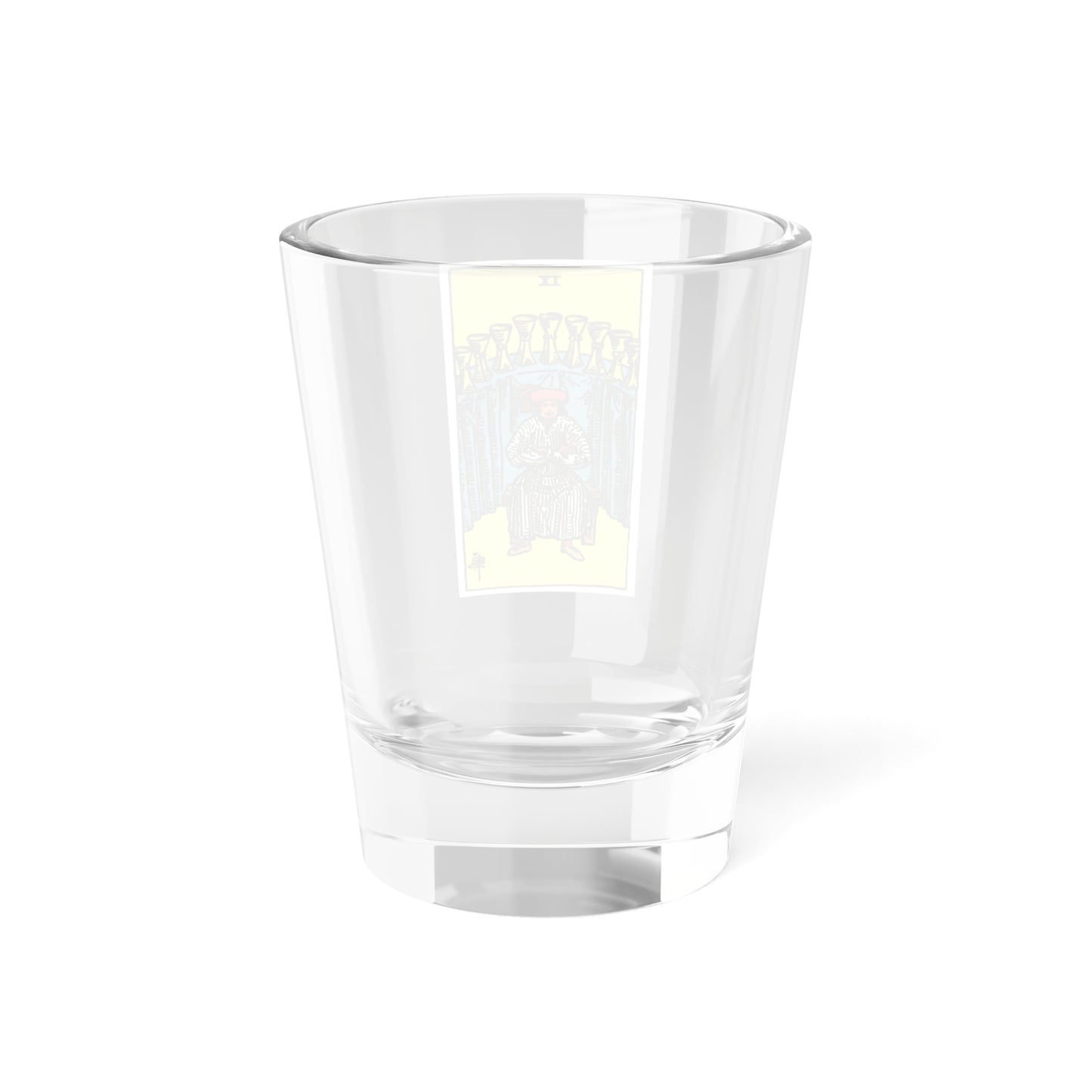 The 9 of Cups (Tarot Card) Shot Glass 1.5oz-Go Mug Yourself