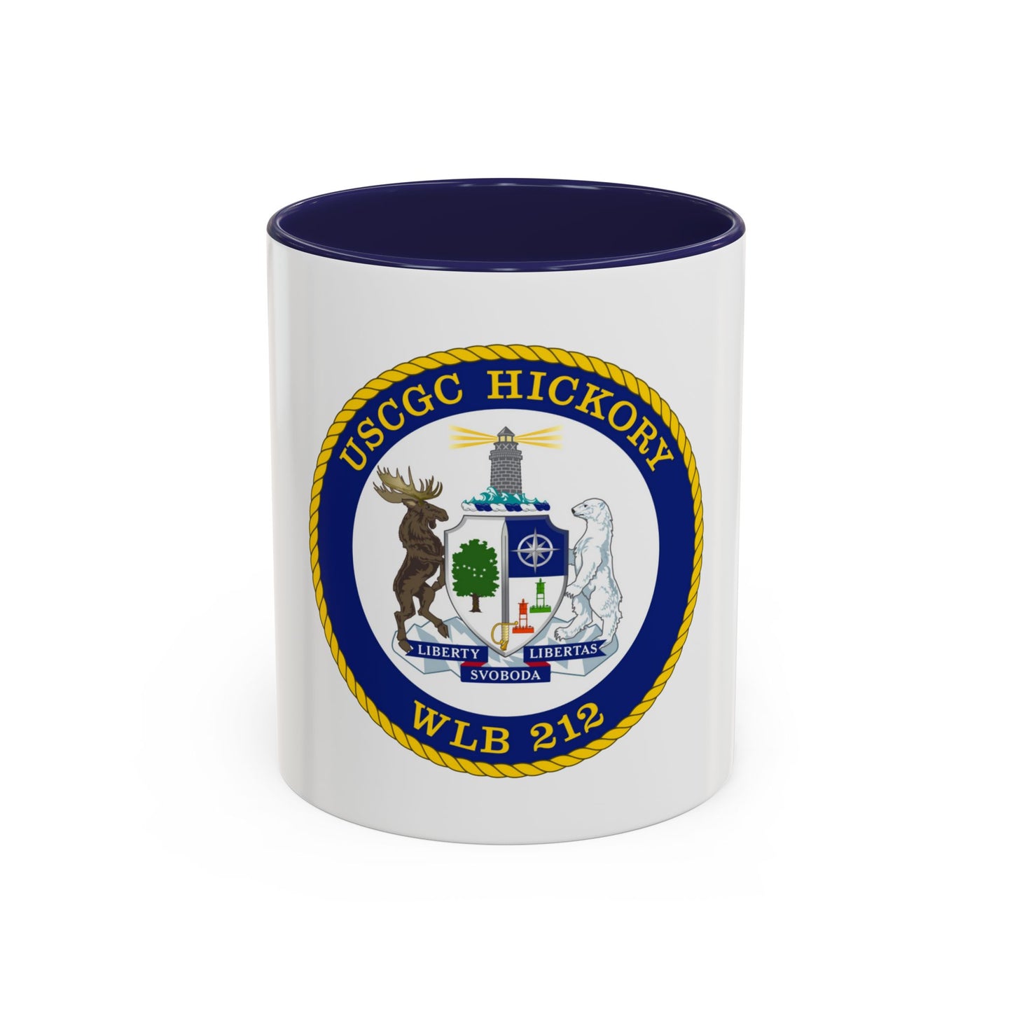 USCGC Hickory WLB 212 (U.S. Coast Guard) Accent Coffee Mug