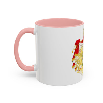 Greater coat of arms of the grand-duchy of Luxembourg 2 - Accent Coffee Mug