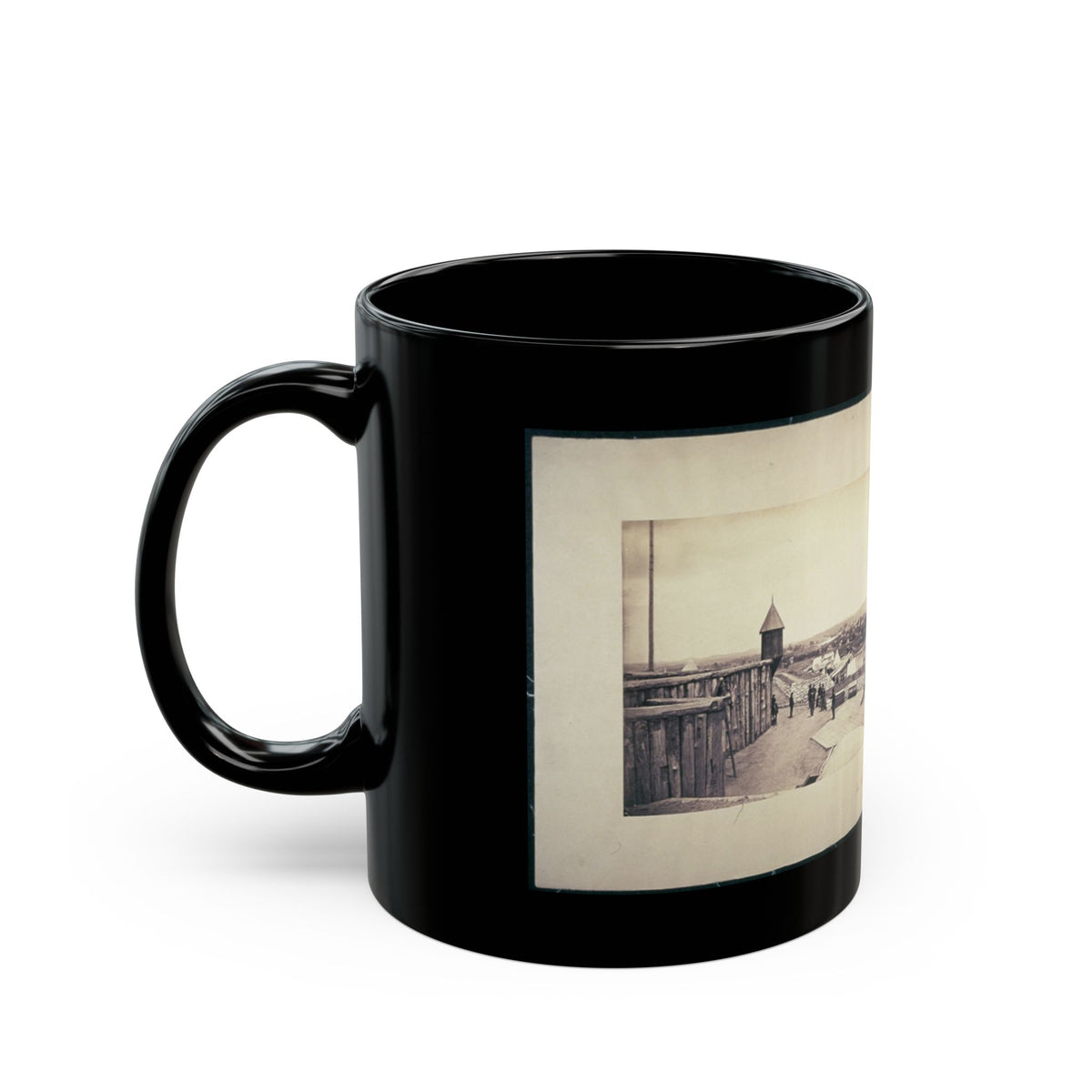 Nashville, Tenn., From Fort Negley Looking Northeast (U.S. Civil War) Black Coffee Mug