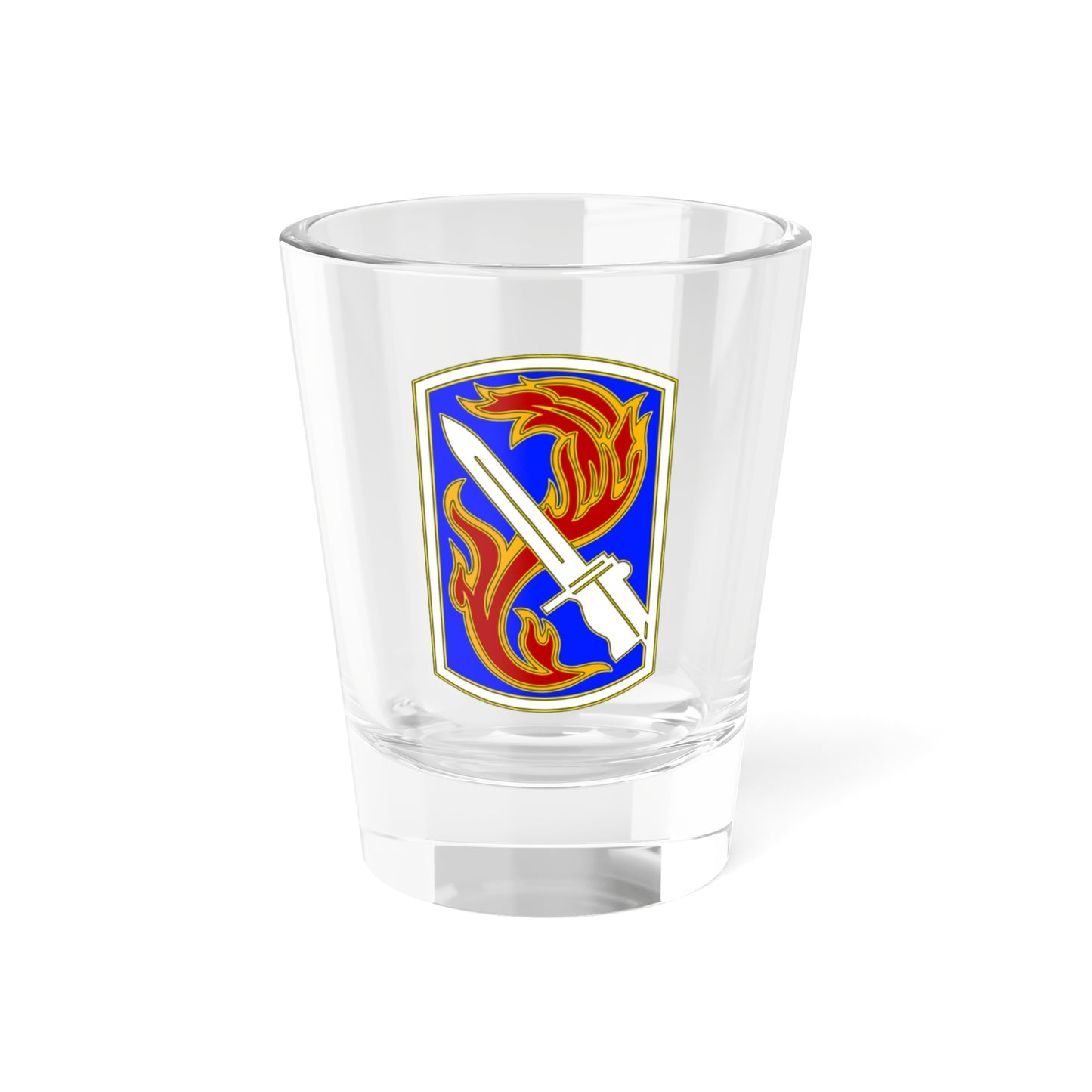 198TH INFANTRY BRIGADE (U.S. Army) Shot Glass 1.5oz