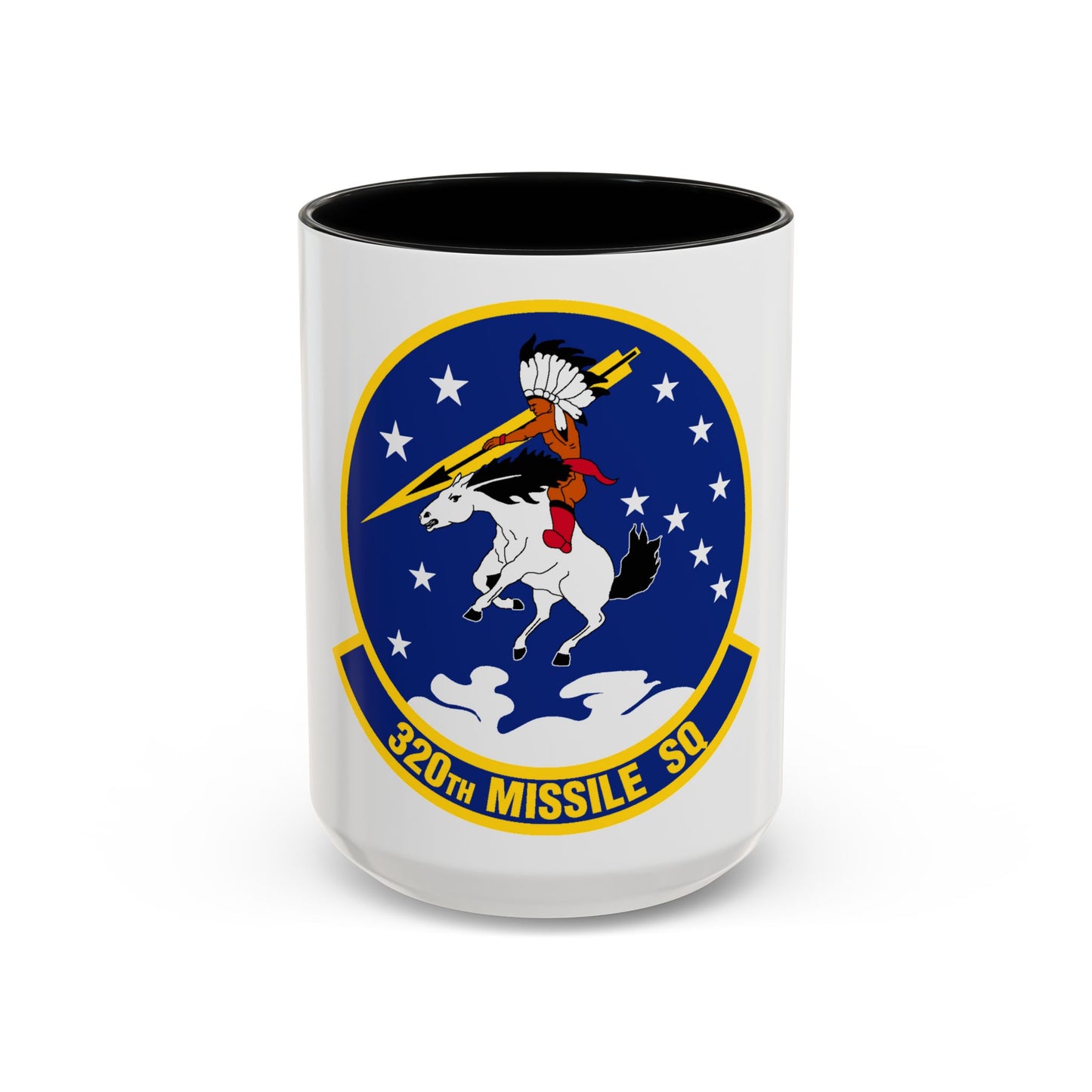 320 Missile Squadron AFGCS (U.S. Air Force) Accent Coffee Mug