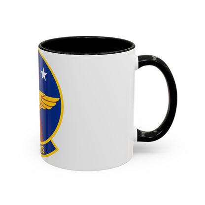 621 Air Mobility Operations Squadron AMC (U.S. Air Force) Accent Coffee Mug