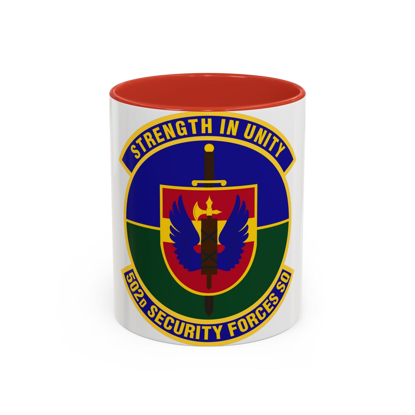 502d Security Forces Squadron (U.S. Air Force) Accent Coffee Mug