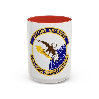 628th Force Support Squadron (U.S. Air Force) Accent Coffee Mug