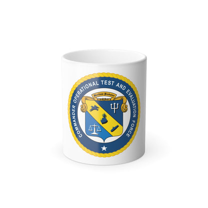COTEF Commander Operational Test and Evaluation Force (U.S. Navy) Color Changing Mug 11oz