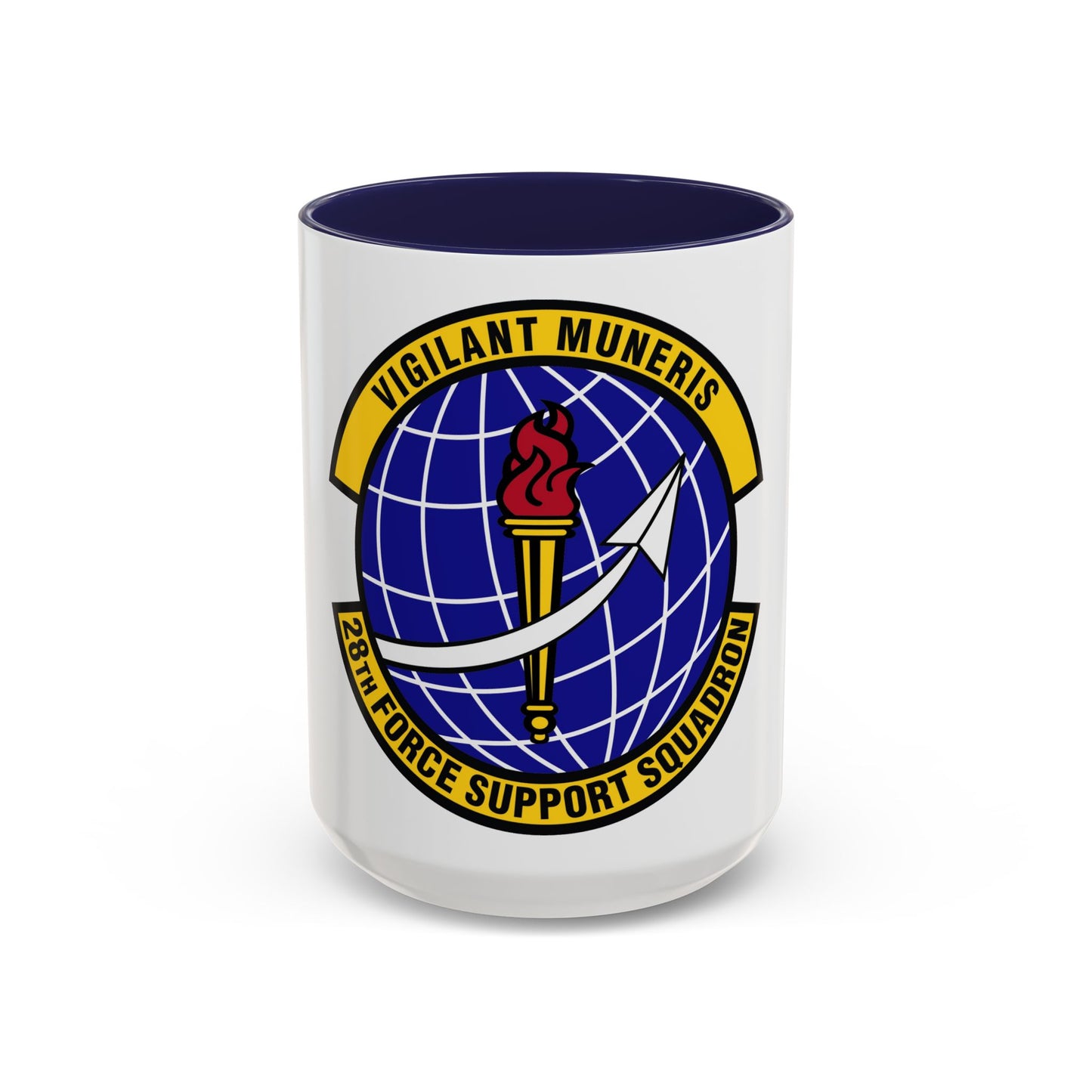 28th Force Support Squadron (U.S. Air Force) Accent Coffee Mug