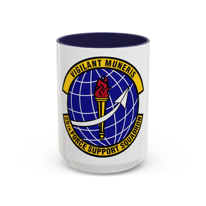 28th Force Support Squadron (U.S. Air Force) Accent Coffee Mug