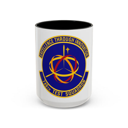 746th Test Squadron (U.S. Air Force) Accent Coffee Mug