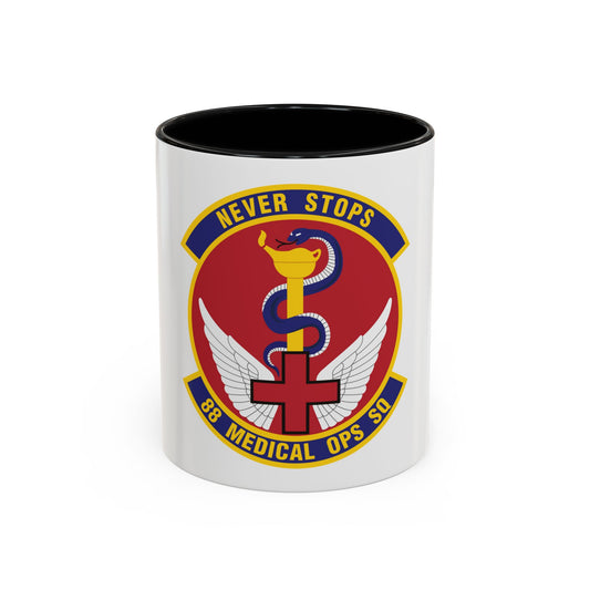 88th Medical Operations Squadron (U.S. Air Force) Accent Coffee Mug