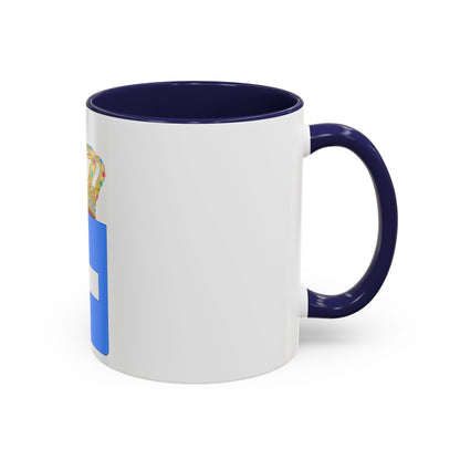 Lesser Coat of Arms of Greece (Wittelsbach) - Accent Coffee Mug