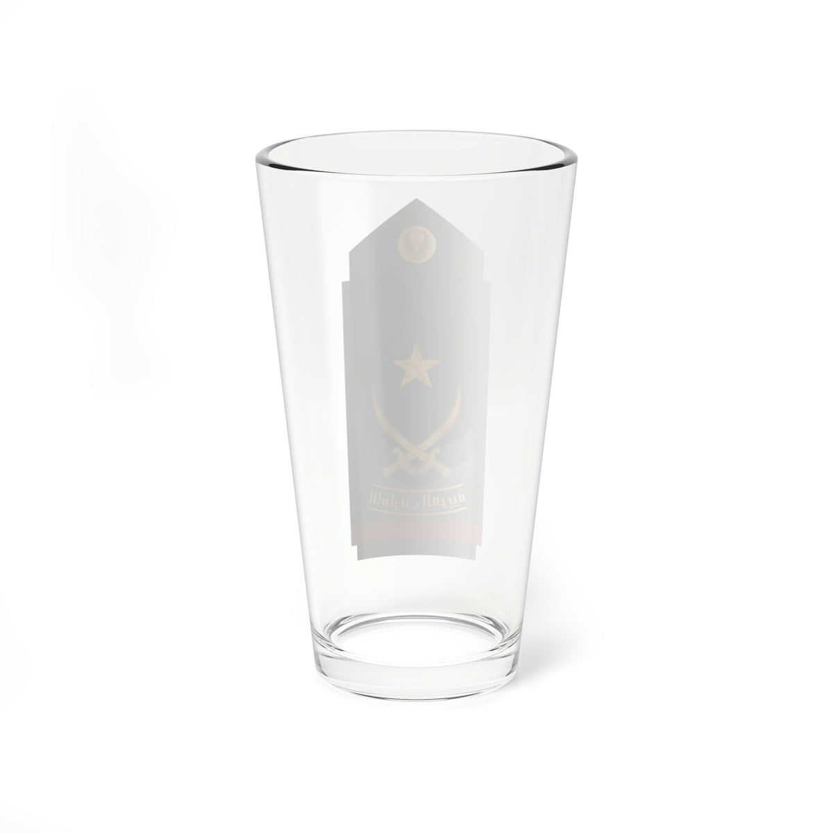 13 UAEA MG (United Arab Emirates) (Military Rank) Pint Glass 16oz