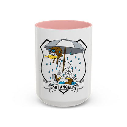 USCG Air Station Port Angeles PAAS (U.S. Coast Guard) Accent Coffee Mug