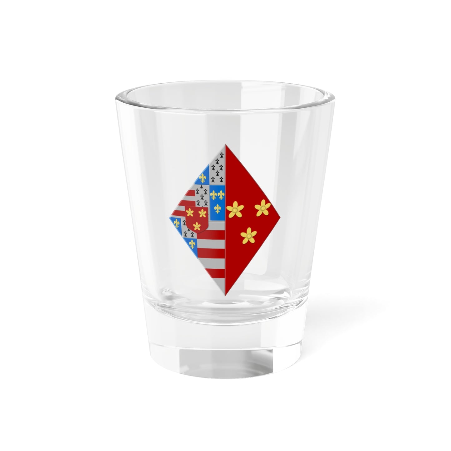 Hensies wapen1 (Belgium) (Coat of Arms) Shot Glass 1.5oz
