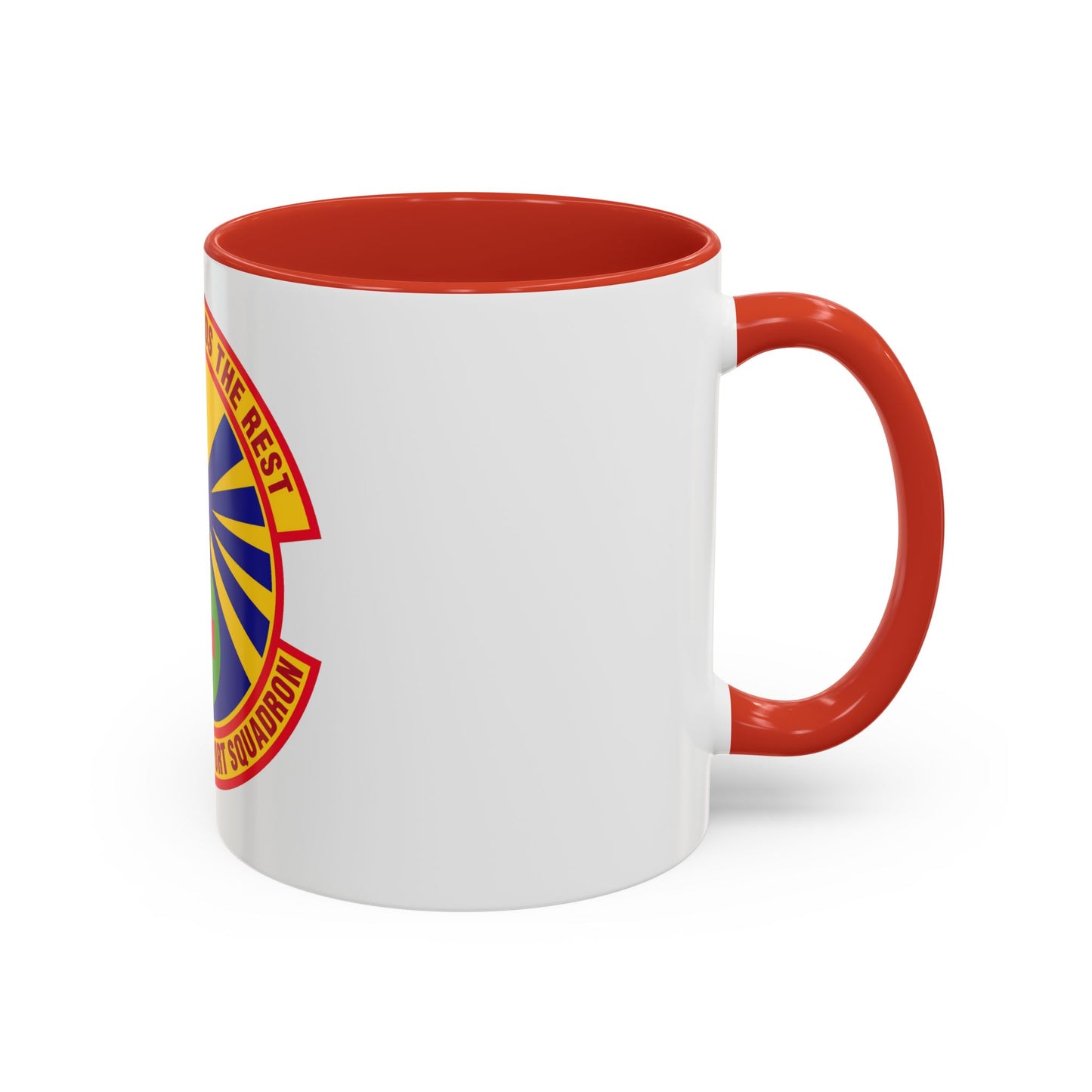 10th Medical Support Squadron (U.S. Air Force) Accent Coffee Mug