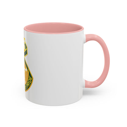 607 Military Police Battalion (U.S. Army) Accent Coffee Mug