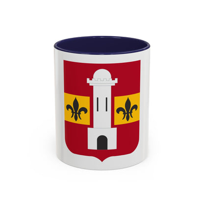 740th Antiaircraft Artillery Gun Battalion v2 (U.S. Army) Accent Coffee Mug
