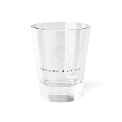 Escudo-UdeA-Nombre-Completo (Colombia) (Coat of Arms) Shot Glass 1.5oz