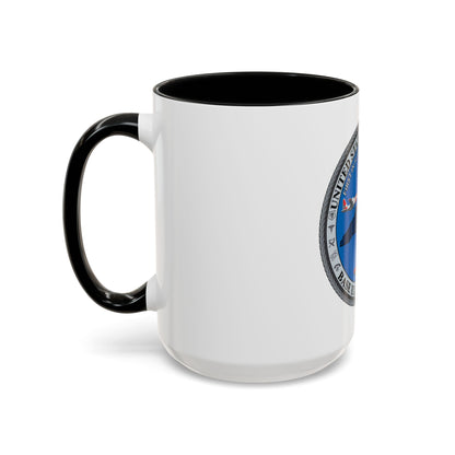USCGC Base Elizabeth City (U.S. Coast Guard) Accent Coffee Mug