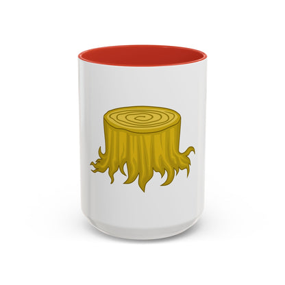 Wood Stock Badge of Edward III - Accent Coffee Mug