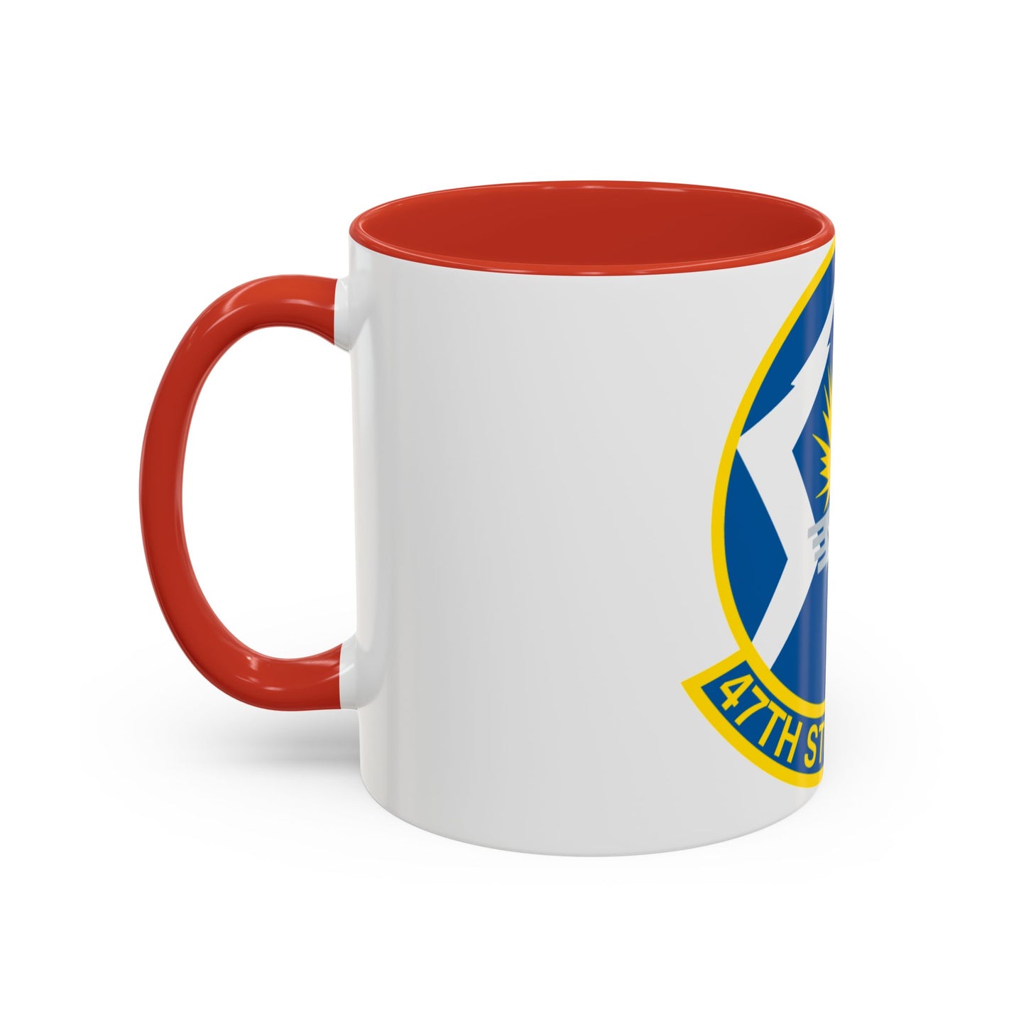 47th Student Sq (U.S. Air Force) Accent Coffee Mug