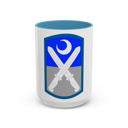 218th Infantry Brigade SSI (U.S. Army) Accent Coffee Mug