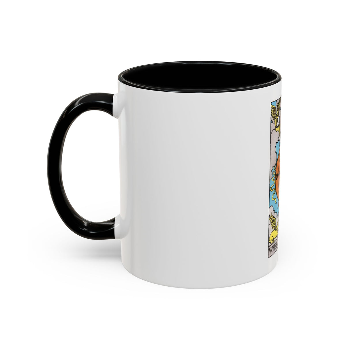 Wheel of Fortune (Tarot Card) Accent Coffee Mug