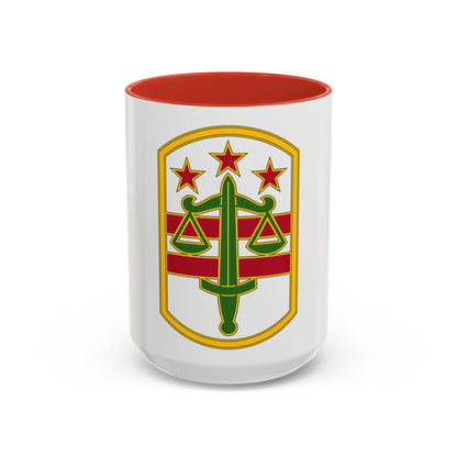 260 Military Police Command 3 (U.S. Army) Accent Coffee Mug