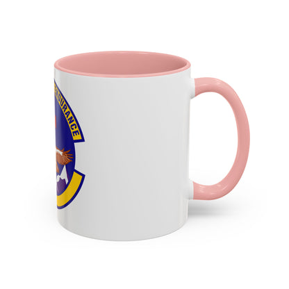 17 Operational Medical Readiness Squadron AETC (U.S. Air Force) Accent Coffee Mug