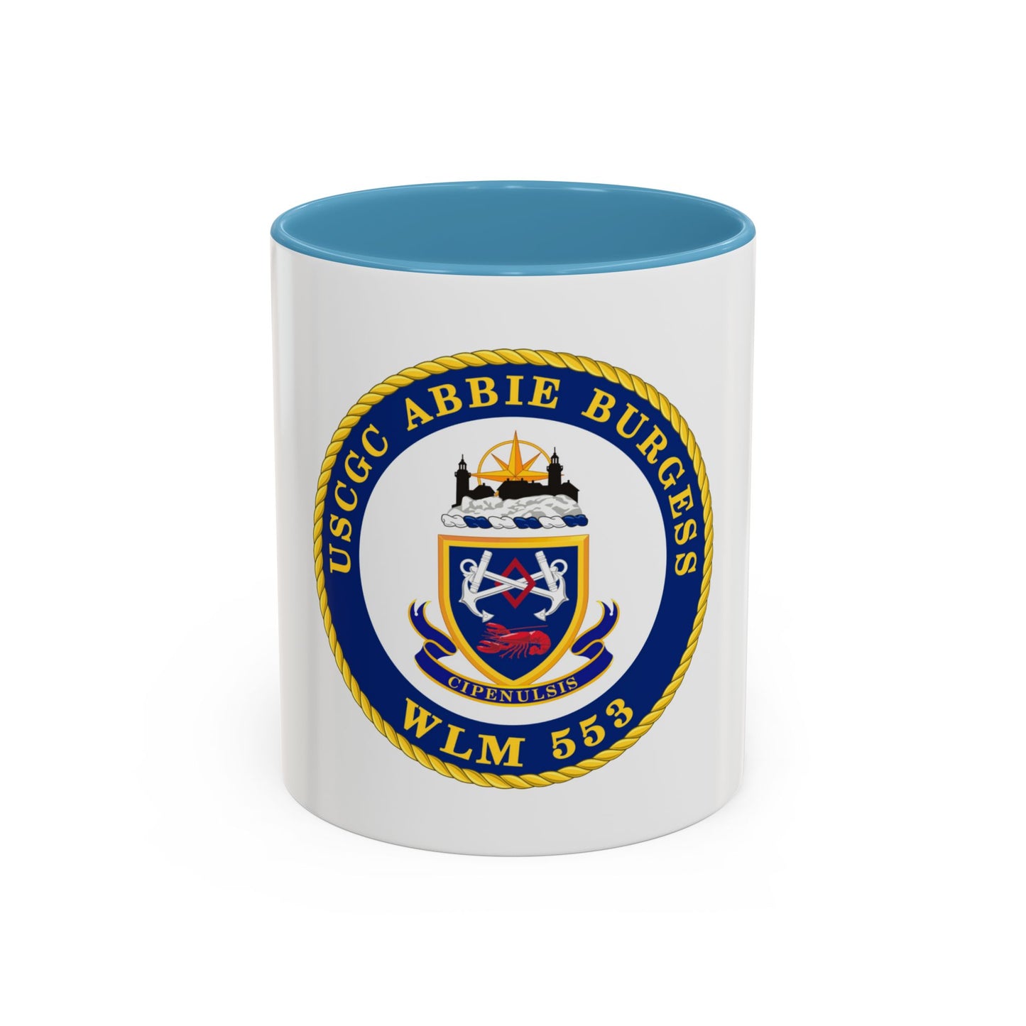 USCGC Abbie Burgess WLM 553 (U.S. Coast Guard) Accent Coffee Mug