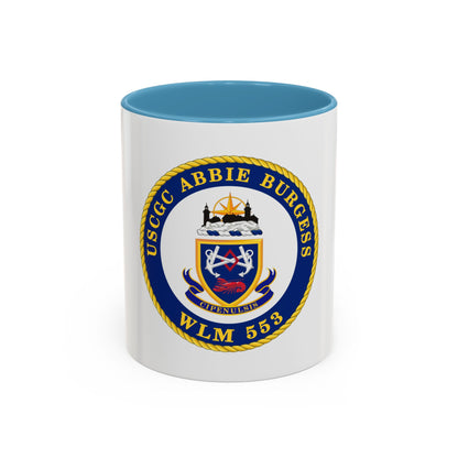 USCGC Abbie Burgess WLM 553 (U.S. Coast Guard) Accent Coffee Mug