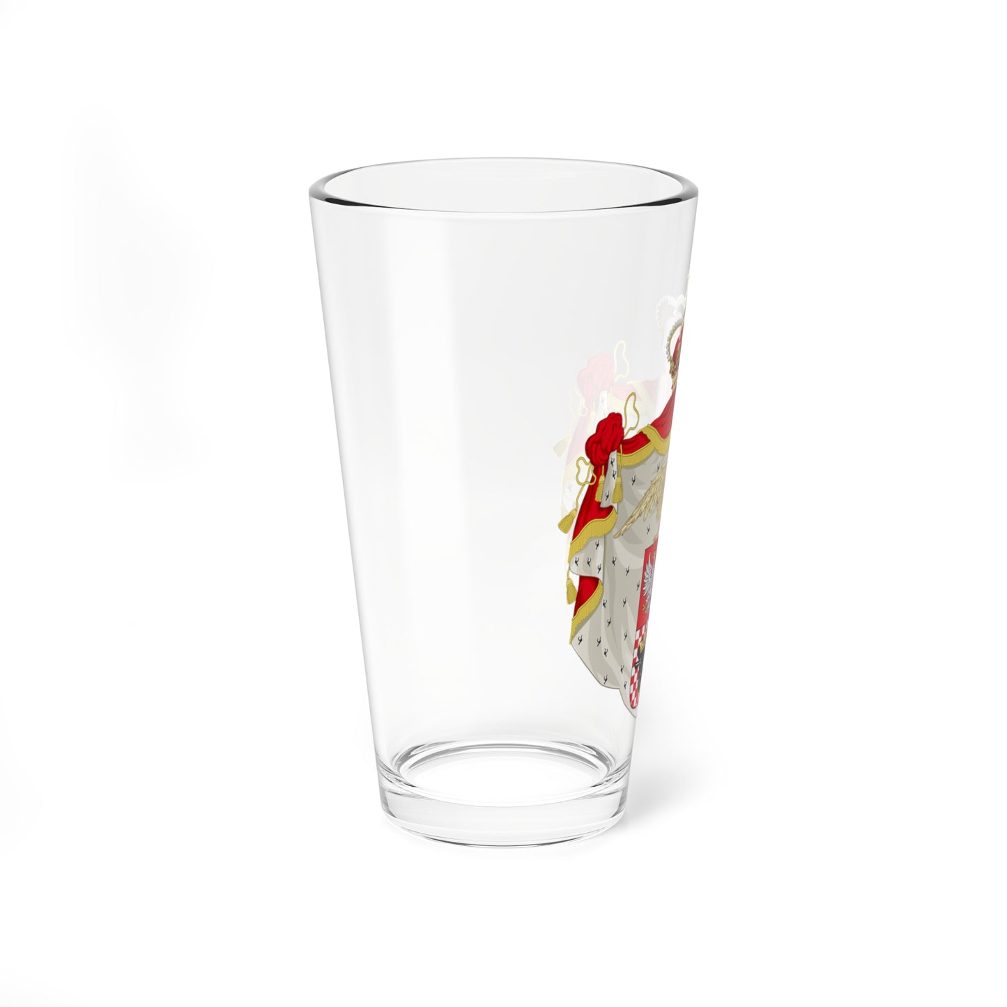 Coat of Arms of Vladislav Warnenczyk (Lithuania) (Coat of Arms) Pint Glass 16oz