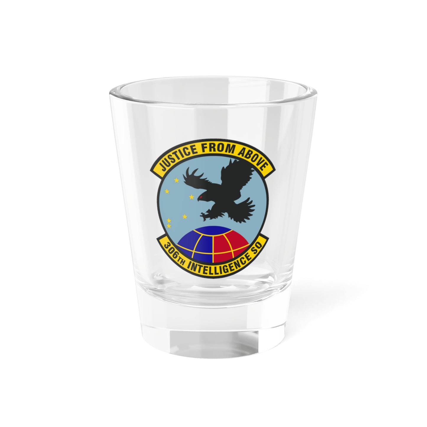 306th Intelligence Squadron (U.S. Air Force) Shot Glass 1.5oz