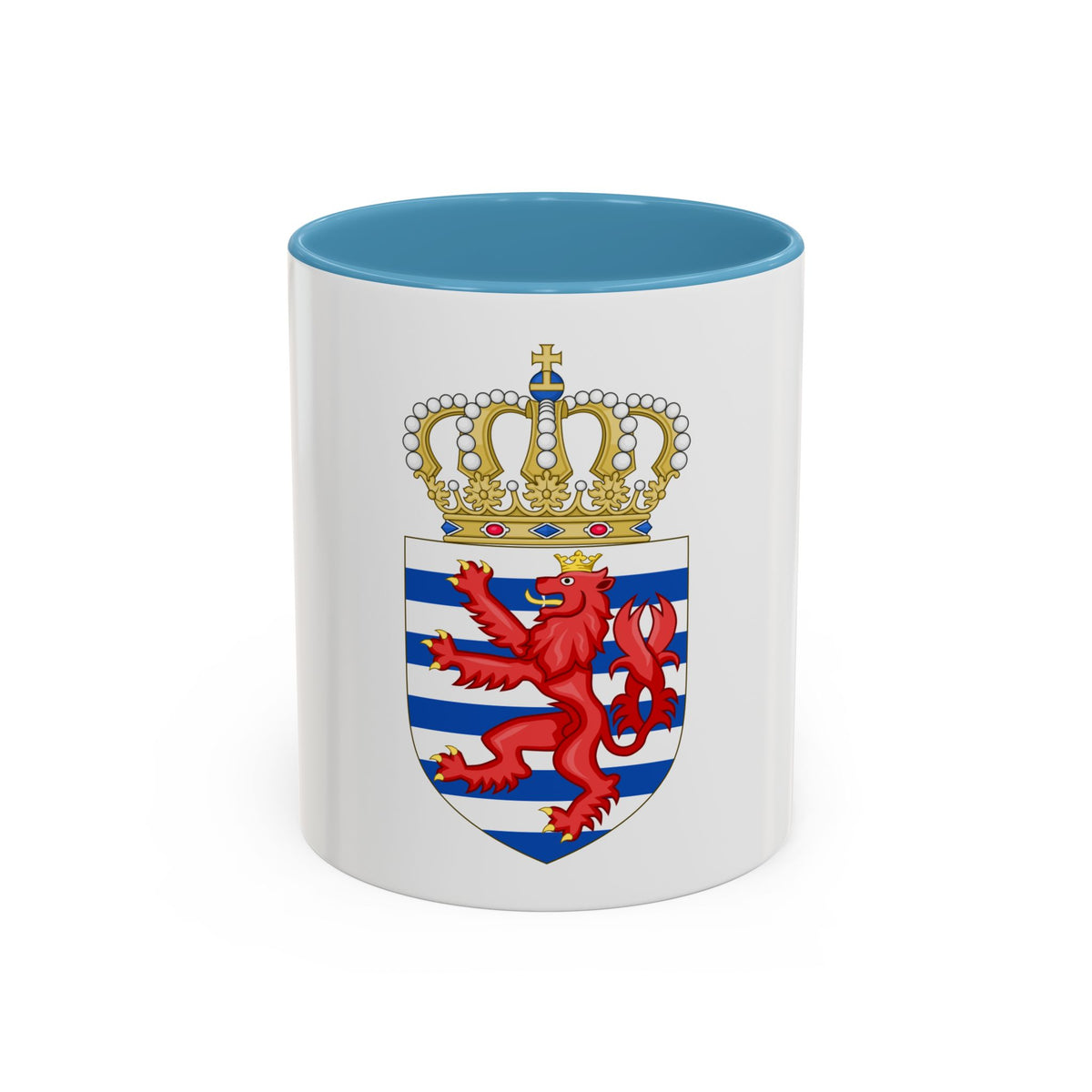 Lesser coat of arms of Luxembourg - Accent Coffee Mug