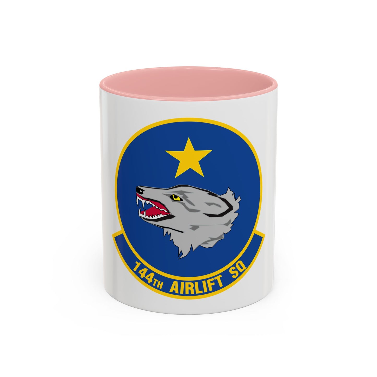 144 Airlift Squadron (U.S. Air Force) Accent Coffee Mug