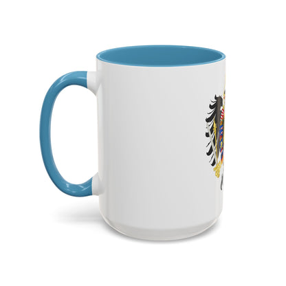 Middle Coat of Arms of Francis II, Holy Roman Emperor (1804-1806) - Accent Coffee Mug
