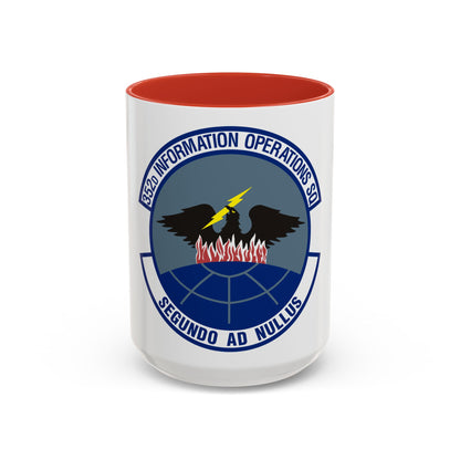 352d Information Operations Squadron (U.S. Air Force) Accent Coffee Mug