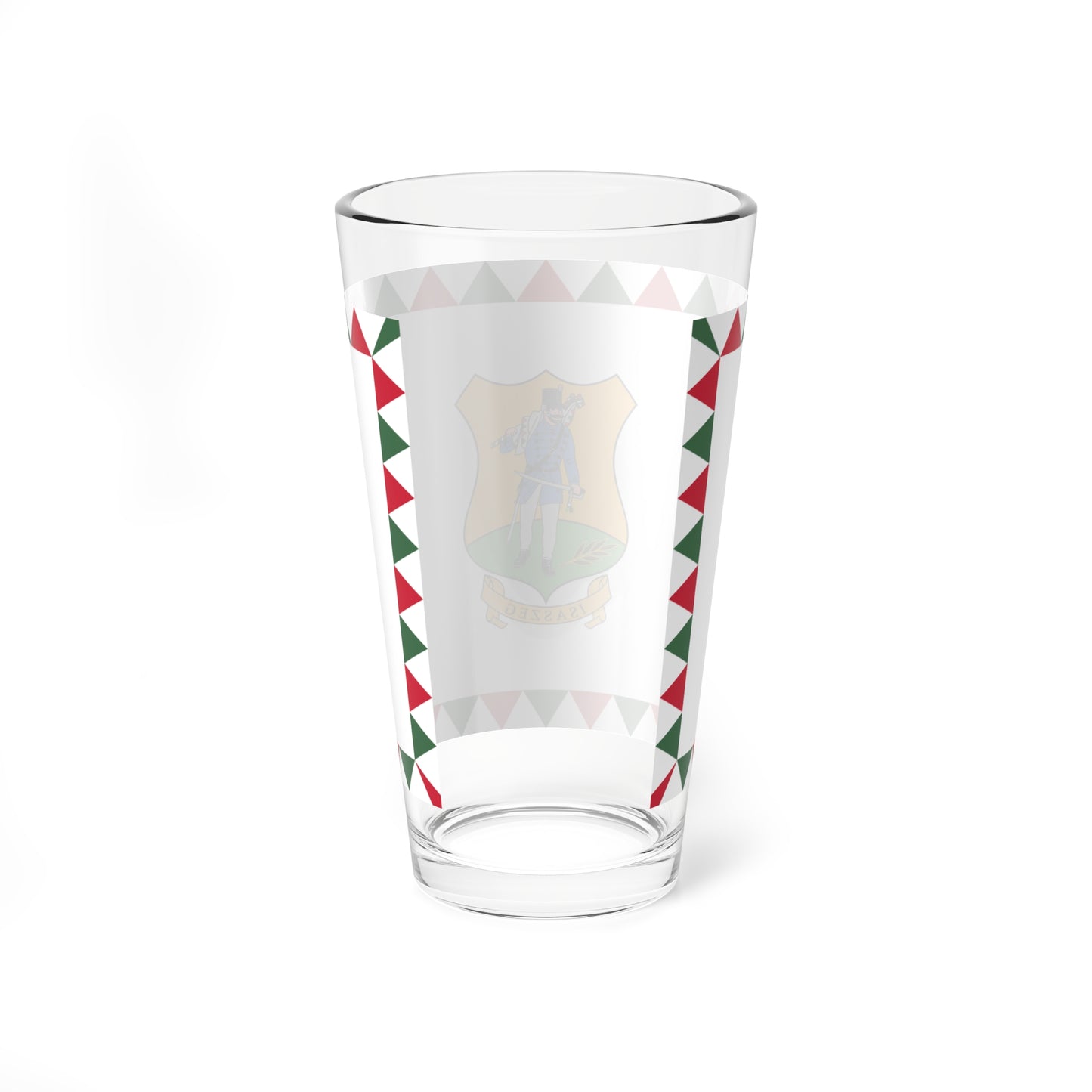Flag of Isaszeg (Hungary) Pint Glass 16oz