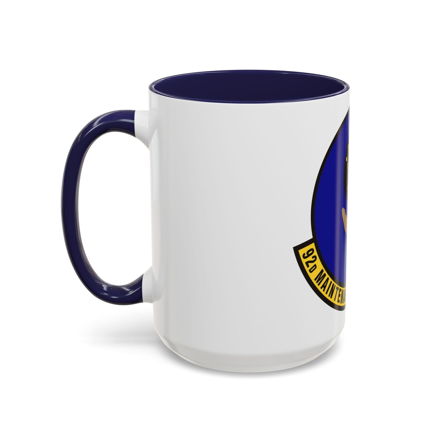 92 Maintenance Operations Squadron AMC (U.S. Air Force) Accent Coffee Mug