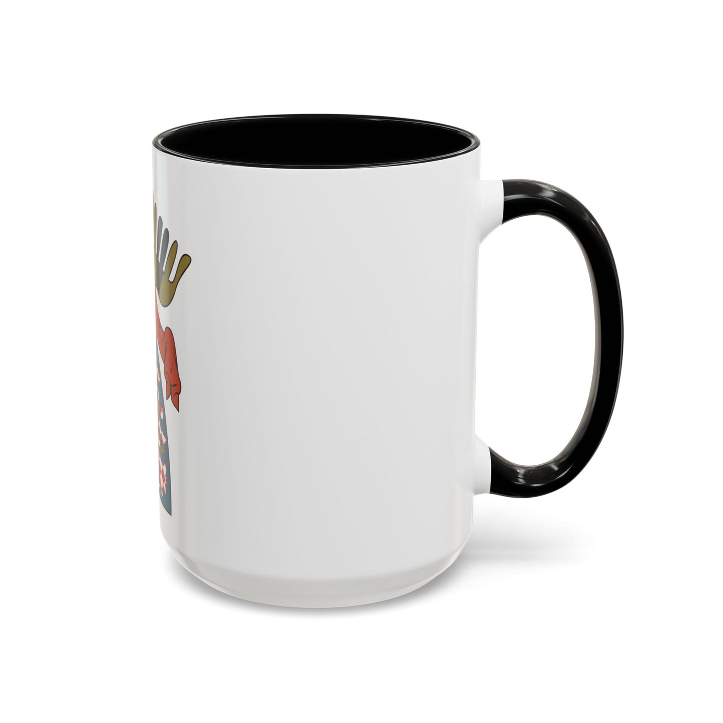 Coat of arms of the Margraviate of Moravia (Wenceslaus II) - Accent Coffee Mug