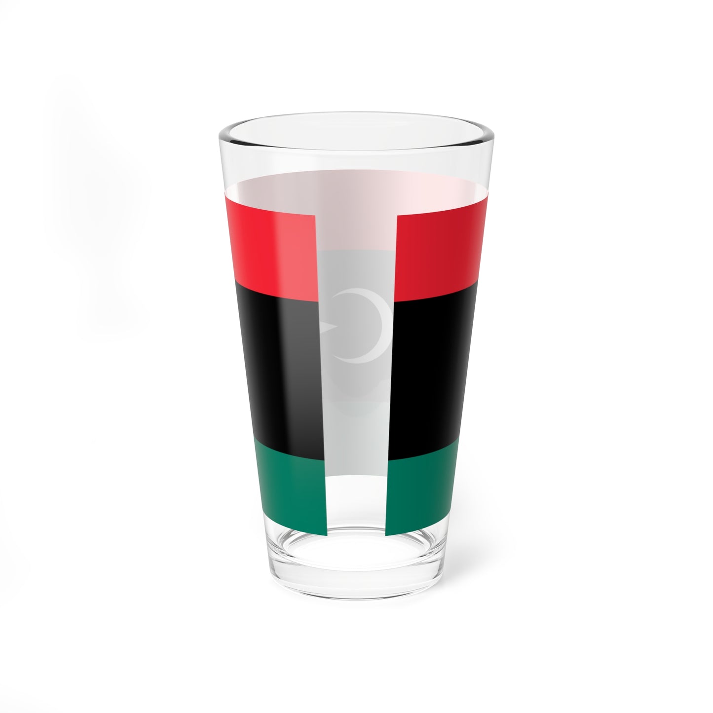 Flag of Libya Variant (Libya) Pint Glass 16oz